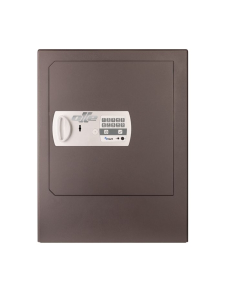 Caja fuerte Olle sobreponer serie 1000 LE - S1005LE 600 al. x 470 an. x 450 fd. con zócalo