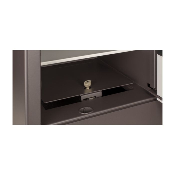 Caja fuerte Olle sobreponer serie 1000 LM - S1005LML buzón antipesca 600 al. x 470 an. x 450 fd. 2