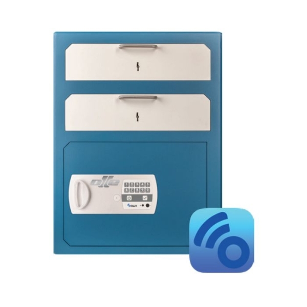 Submostrador antiatraco Olle serie SUB SUB820EL CON BUZÓN 600 al. x 455 an. x 500 fd.