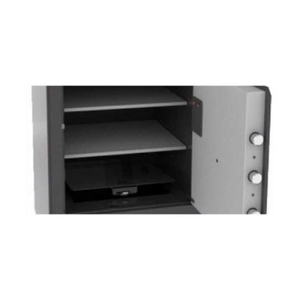 Caja fuerte Olle sobreponer serie 1000 M - S1003ML buzón antipesca 485 al. x 470 an. x 390 fd. 2