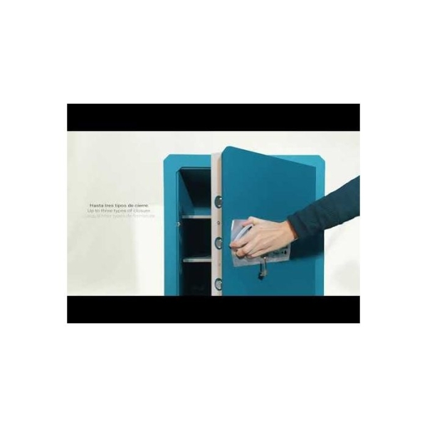 Caja fuerte Olle mural 800 LE - 801LE25Z apertura izquierda 260 al. x 360 an. x 250 fd. 2