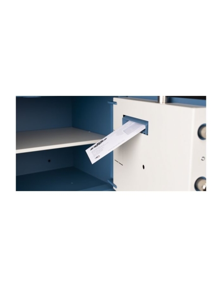 Caja fuerte Olle mural serie 1000 LML - 1003LM37L buzón antipesca 485 al. x 465 an. x 370 fd.