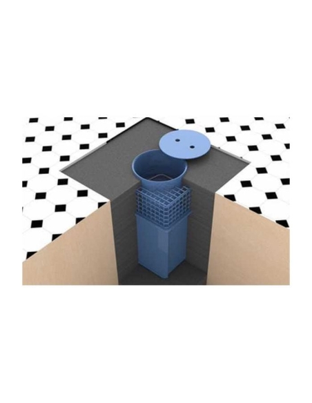 Caja fuerte camuflada suelo Olle serie CFC CFC2L 435 al. x 305 an. x 285 fd.