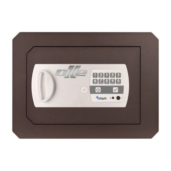 Caja fuerte Olle mural serie 1000 E - 1001E37Z apertura izquierda 260 al. x 360 an. x 370 fd.