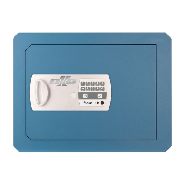 Caja fuerte Olle mural serie 800 E - 803E25L buzón antipesca 485 al. x 465 an. x 250 fd.