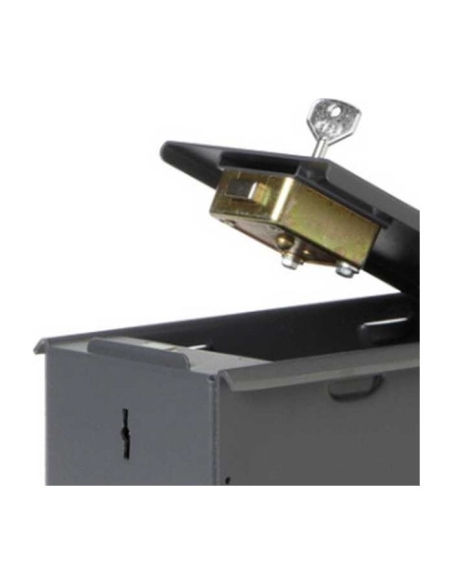 Caja de cobro Olle serie CASHBOX CBU 250 al. x 160 an. x 290 fd.