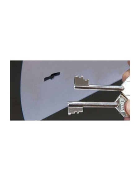 Caja fuerte Olle sobreponer serie 1000 M - S1002MZ apertura izquierda 350 al. x 470 an. x 390 fd.