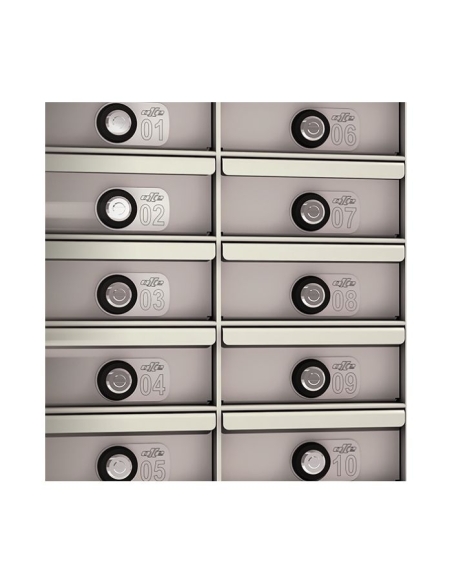 Compartimento para cajas olle serie C C409 67 al. x 137 an. x 305 fd.