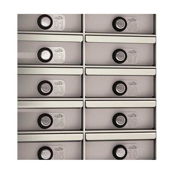 Compartimento para cajas olle serie C C307 67 al. x 137 an. x 305 fd.