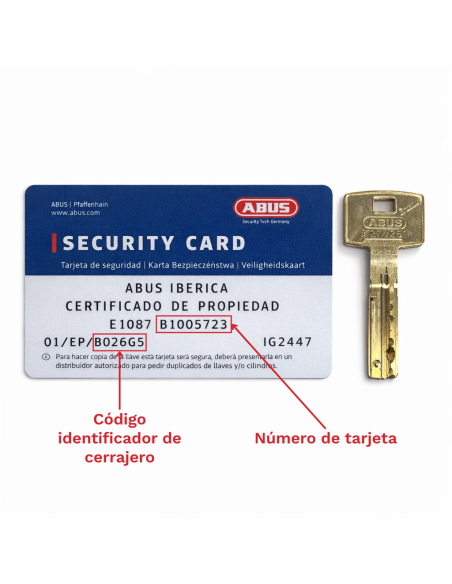 Duplicado de llave ABUS 1000 en Marbella - ABUS | CLM