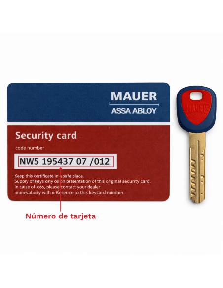Duplicado de llave Mauer NW5 - ASSA ABLOY en Marbella | CLM Security