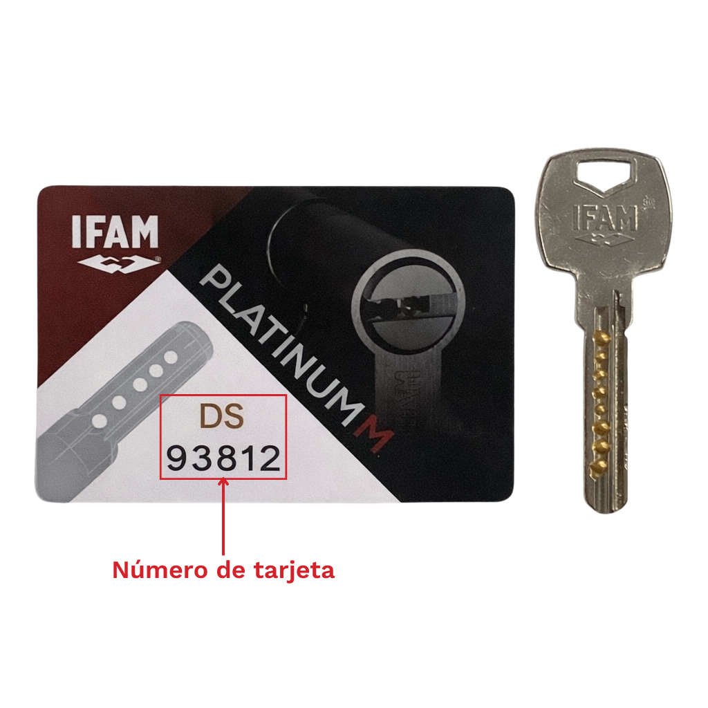 Duplicado de llave Ifam Platinum M en Marbella | CLM Security