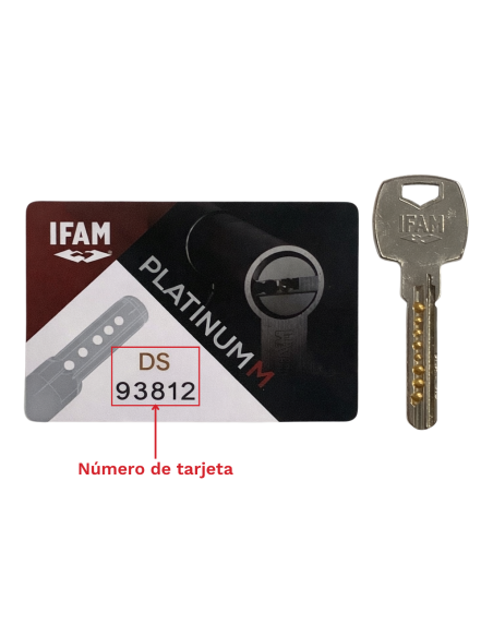 Duplicado de llave Ifam Platinum M en Marbella | CLM Security